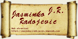 Jasminko Radojević vizit kartica